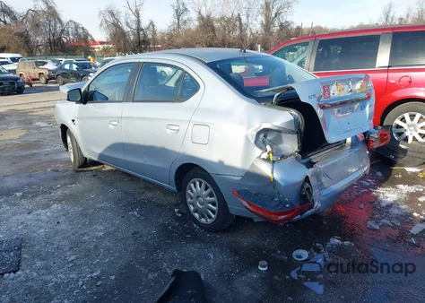 2017 Mitsubishi Mirage G4 Es z USA, uszkodzony, nr VIN ML32F3FJ6HHF15418